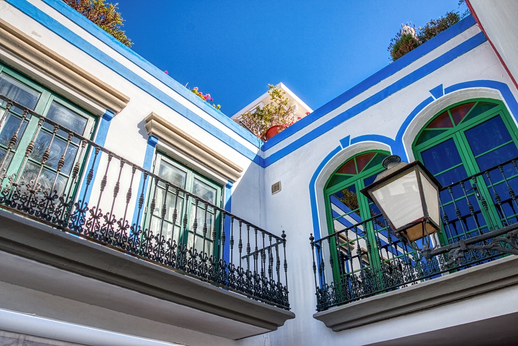 gran canaria spanje hdr eiland canarische Eilanden las palmas maspalomas puerto de mogan strand vakantie